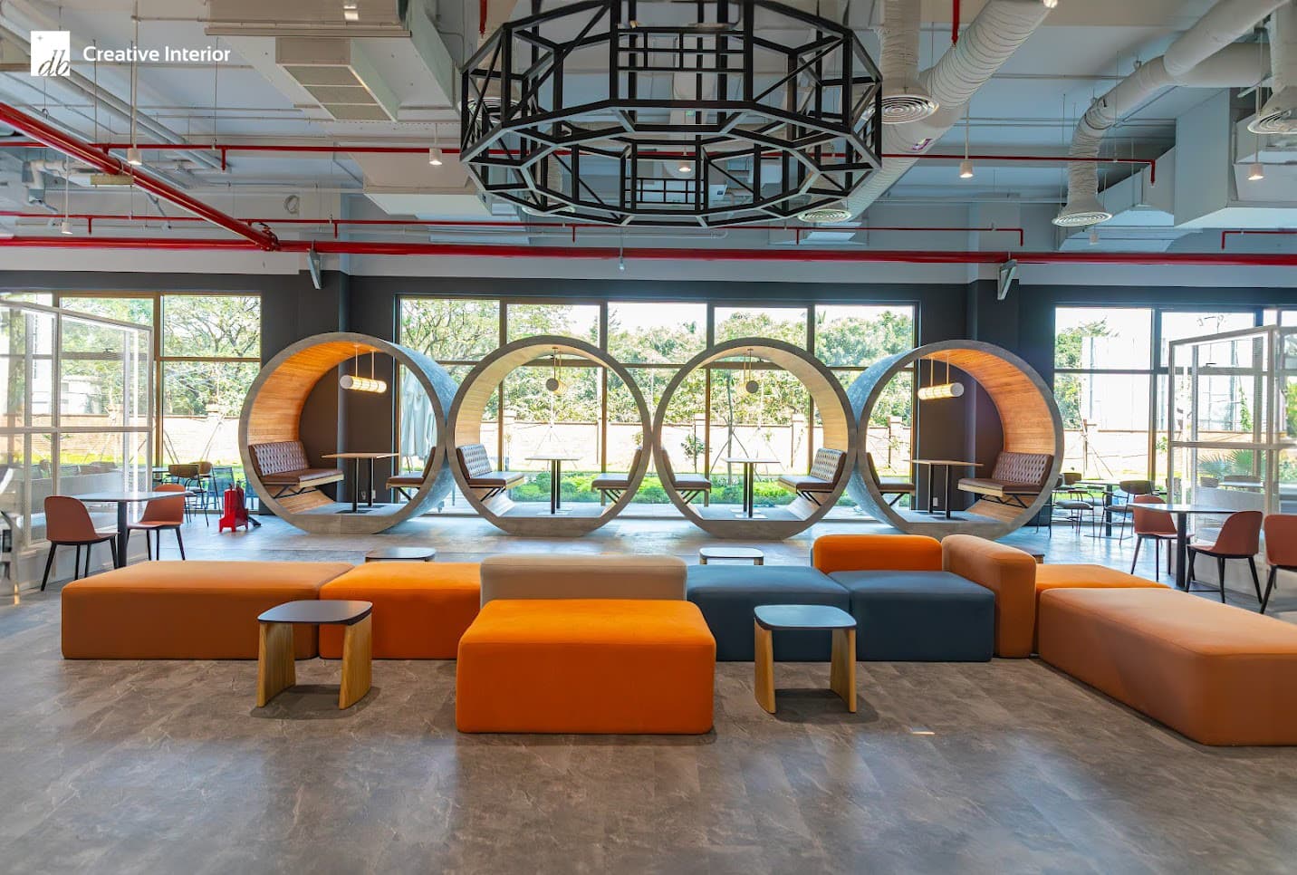 Interior Design and Construction of Apache Vietnam Footwear Company's Operations Center